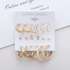 Women Fashion Simple Design Earrings