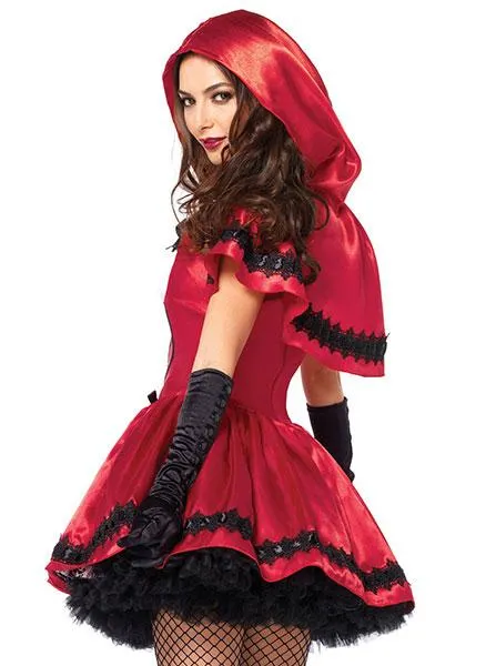 Women's Gothic Red Riding Hood Costume