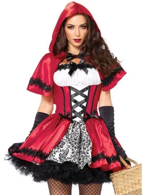 Women's Gothic Red Riding Hood Costume