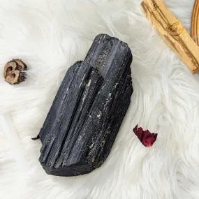 XL Black Tourmaline Display Specimen ~ Protective and Grounding Energy