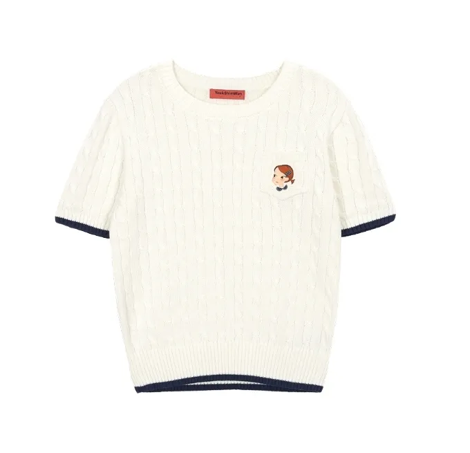 YOUKSHIMWON  |Casual Style Street Style Cotton Short Sleeves Logo