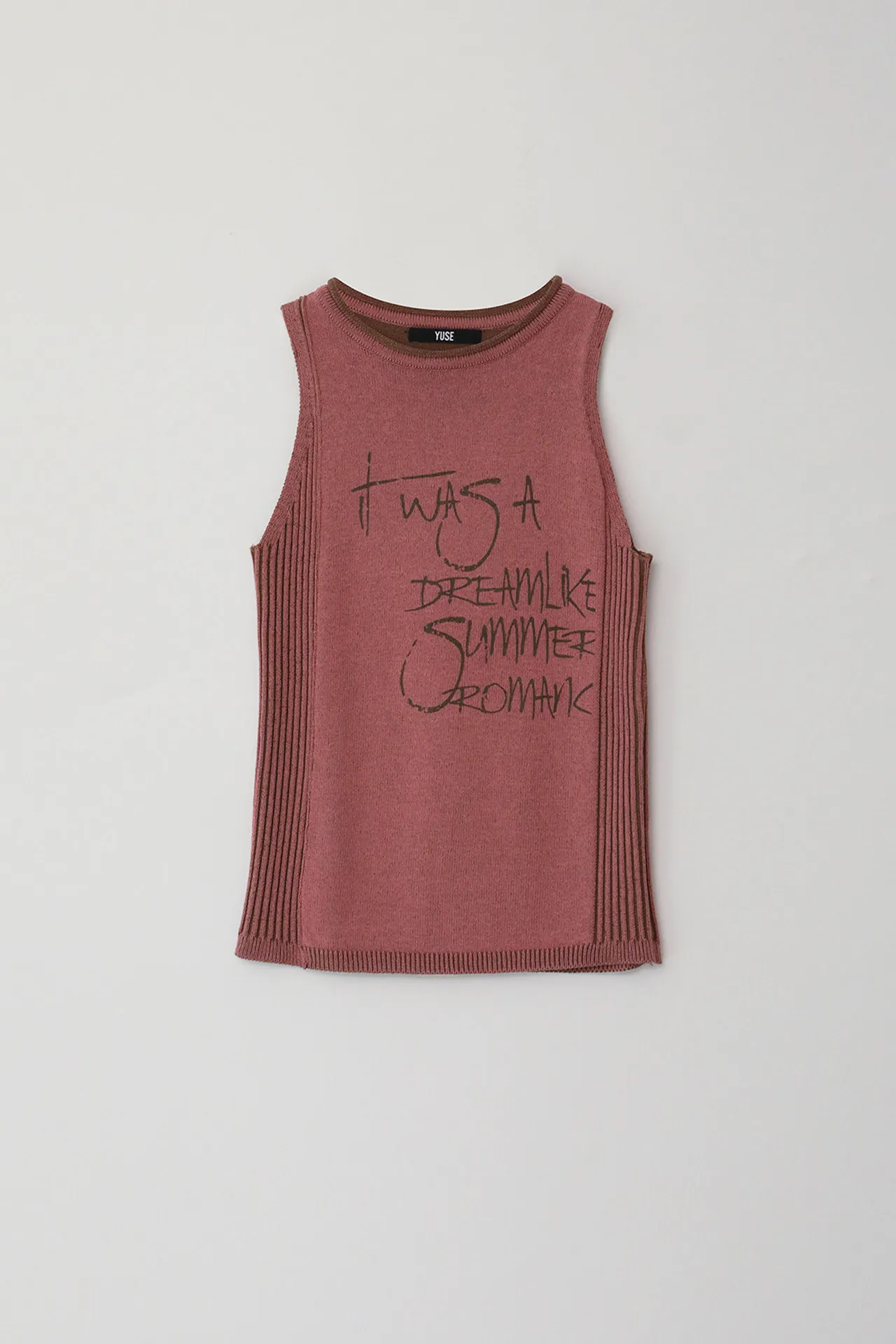 YUSE  |Street Style Logo Tanks & Camisoles