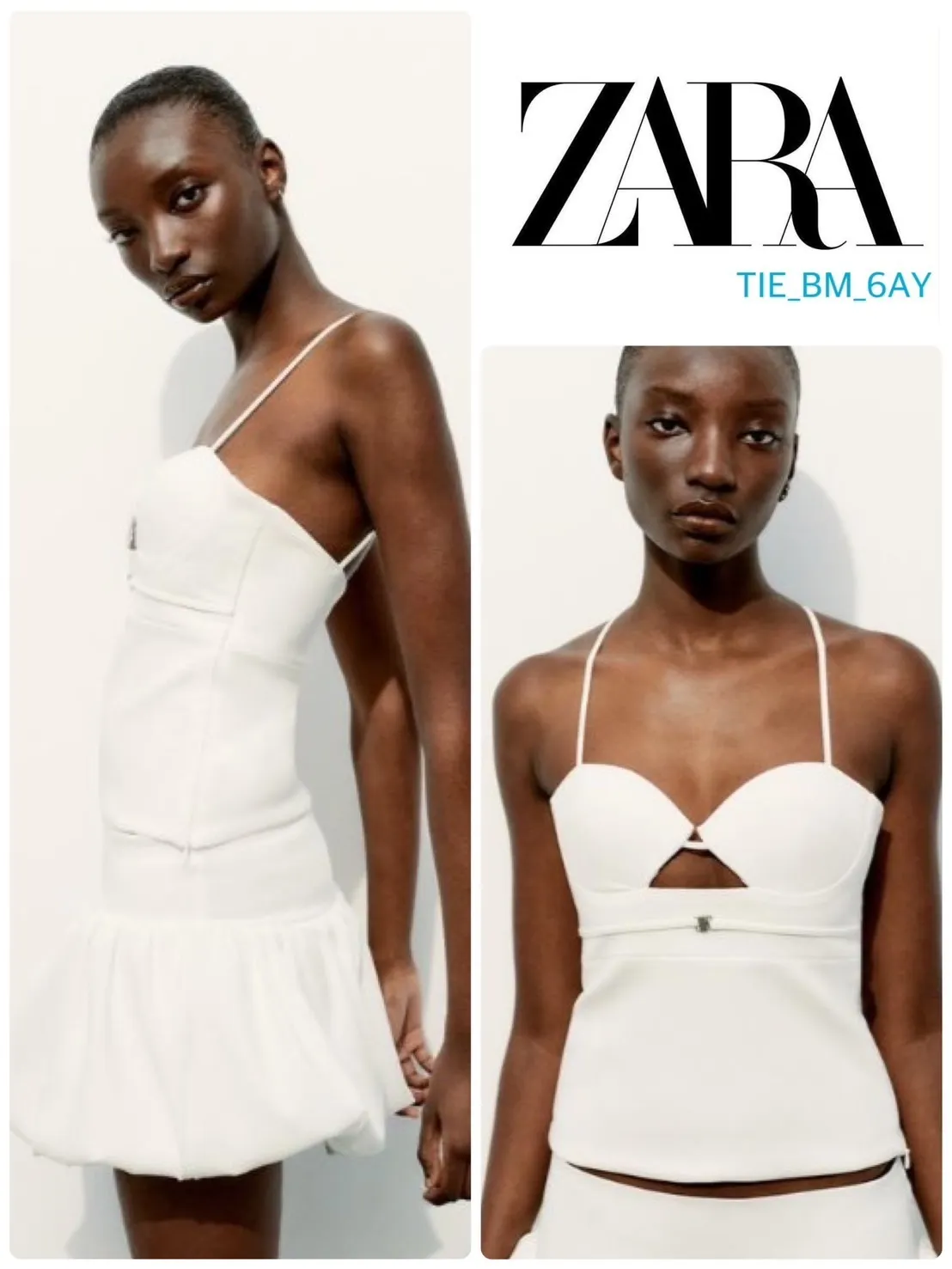 ZARA  |Casual Style Sleeveless Plain Tanks & Camisoles