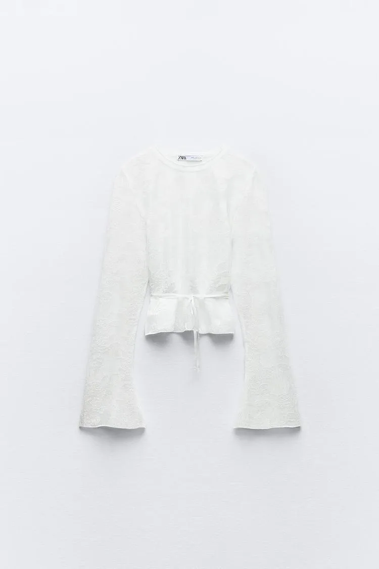 ZARA  |KNIT DRESS WITH BUTTONS