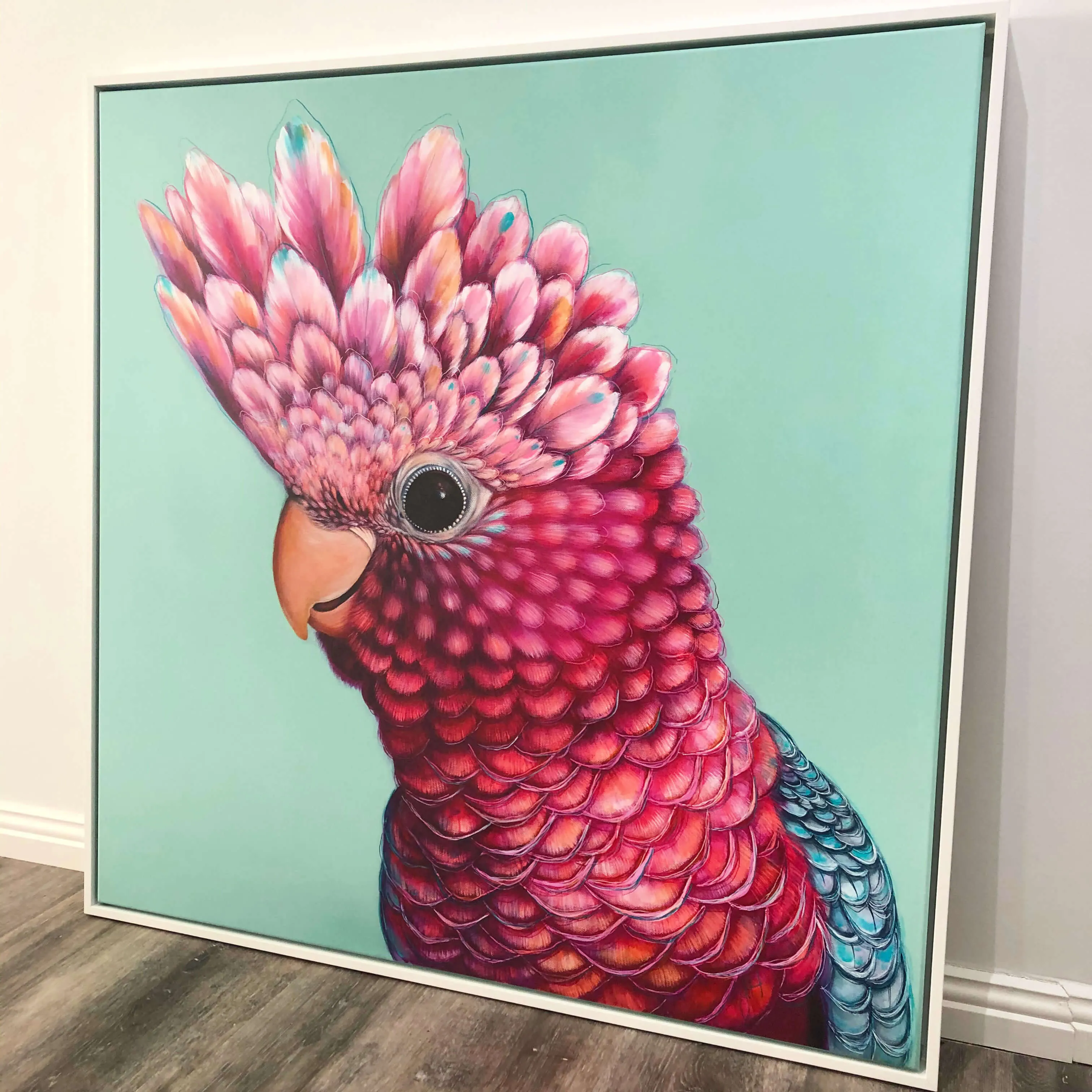 'Ziggy' The Galah canvas print